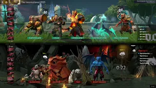 [RU] Quincy Crew vs Team Spirit - Dota 2 The International 2021 - Group Stage Day 3