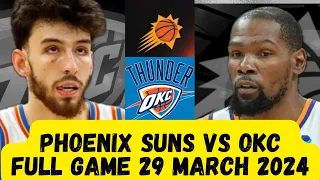 OKC Thunder Shocks Kevin Durant's Phoenix Suns | March 29, 2024 NBA Highlights