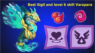Best Sigil and level 6 skill Varapara Dragon-Dragon mania Legends | Hatched Yin Yang Dragon | DML