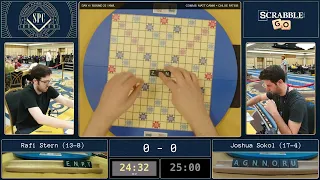 2023 Scrabble Players Championship Game 22 - Rafi Stern vs. Josh Sokol