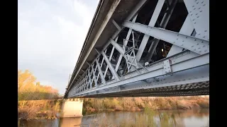 Rénovation d'un viaduc ferroviaire - Saint-Just (07) - Time-lapse