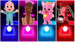 Cocomelon 🆚 Skibidi Toilet 🆚 Pinkfong 🆚 Extra Slide . 🎶 Who Is Best?