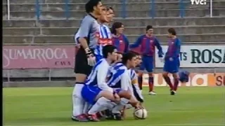 Figueres 2 x 2 Barcelona B (1 Messi - Liga 2ª B 2004-2005)