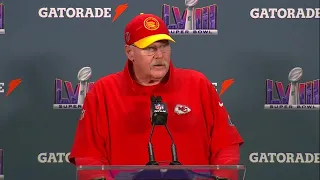 Andy Reid speaks after Super Bowl 2024 win