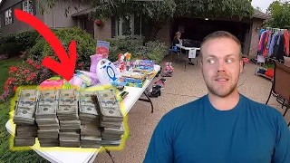 I tried to profit at Yard Sales