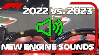 F1 NEW ENGINE SOUNDS 2022 VS 2023 | All F1 Teams Real Life Onboard Sound