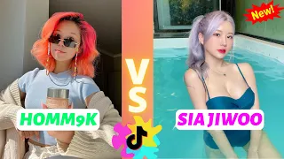 (NEW) Homm9k vs Sia Jiwoo | Who Dances Best ? New Tiktok Dance #4