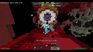 Wynncraft EO boss in 2:32 with cata (no pot)