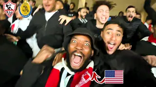 AMERICAN Fan Experiences ZAMALEK  Atmosphere vs ABU SALEM