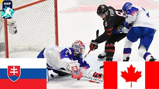 SLOVENSKO VS KANADA MAJSTROVSTVÁ SVETA V HOKEJI 2022 U20