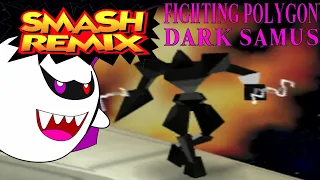 Smash Remix: 1P Mode Fighting Polygon Dark Samus Very Hard (No Continues/Lives Lost)