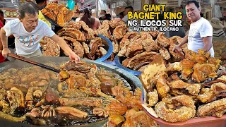 Ang "BAGNET KING" ng ILOCOS Sur | Hari ng GIANT BAGNET sa NARVACAN Farmers Market 100Kgs SOLD Daily!