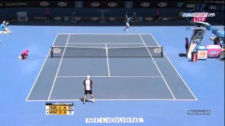 Australian Open 2010   R32   Federer vs Montanes HD