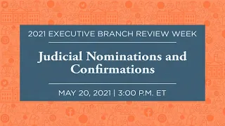 [LIVE] Judicial Nominations and Confirmations