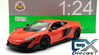 1/24 Welly Mclaren 675LT (Orange)