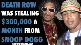 Death Row Was Stealing $300,000 a month From Snoop Dogg