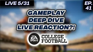 CFB25 Gameplay Trailer LIVE REACT?!! | Nevada Year 4 Dynasty! [LIVE] | Ep. 41