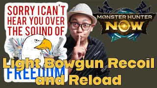 Monster Hunter Now - Information on LBG Recoil and Reload