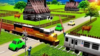Local Train Game: Railroad Crossing