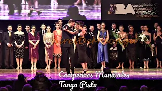 Baile final campeones,  mundial de tango 2019, pista, Agustina Piaggio, Maxim Gerasimov