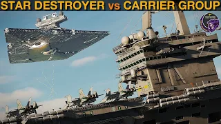 Can A Star Destroyer Fleet Beat A US Carrier Group? (Naval 16a) | DCS WORLD