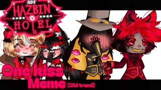 One kiss||Meme||Old trend||Hazbin Hotel||Gacha Life 2||Chaggie, Huskerdust and CherriSnake 💞✨