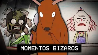 EPISÓDIOS BIZARROS DE DESENHOS FAMOSOS