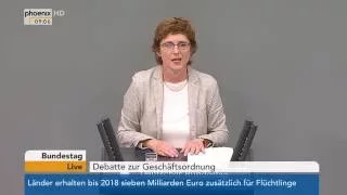 Bundestag: Debatte zur Geschäftsordnung am 08.07.2016