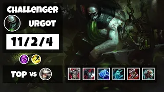 Urgot vs Camille NA Challenger TOP (11/2/4) - v11.18