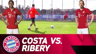 Costa vs. Ribéry | Penalty-Challenge | Part 2