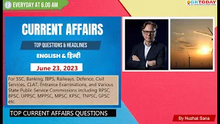 23 June 2023 Current Affairs by GK Today | GKTODAY Current Affairs - 2023