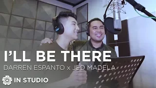 I'll Be There - Darren Espanto and Jed Madela (Recording Session)