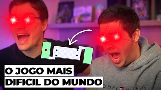 O JOGO MAIS DIFÍCIL DO MUNDO COM O PETER (tivemos muita paciência)