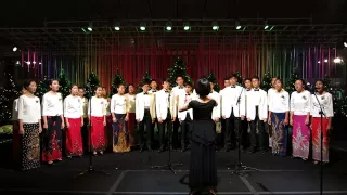 ACJC Choir Christmas Carolling 2014 - O Come All Ye Faithful 6of11 [HD]