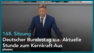 168. Sitzung des Deutschen Bundestages u.a. Akt. Stunde zum "Kernkraft-Aus" | 15.05.24
