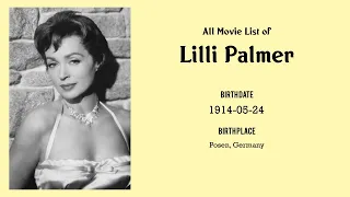 Lilli Palmer Movies list Lilli Palmer| Filmography of Lilli Palmer