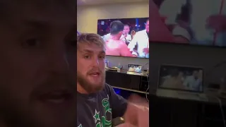 JAKE PAUL REACTS TO CANELO LOSS TO DMITRY BIVOL