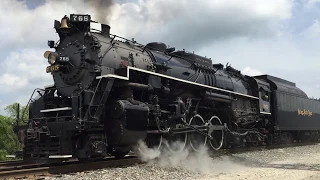 NKP 765 on the Wabash Cannonball, July 18, 2015