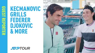 Federer Has Never Heard This Question Before... Miami 2019