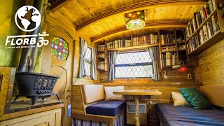 This Handmade Nautical Themed Camper is as Cozy as Grandpa’s Cabin