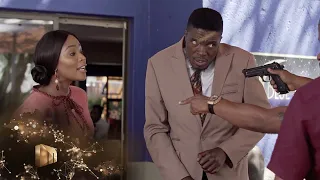 Shaka points a gun at Madimetja – The Queen | Mzansi Magic