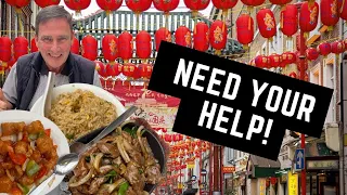 Eating in CHINATOWN... I NEED YOUR HELP with this REVIEW!