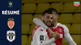 AS MONACO - ANGERS SCO (3 - 0) - Résumé - (ASM - SCO) / 2020-2021