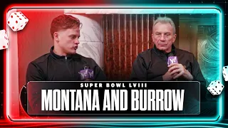 JOE MONTANA and JOE BURROW talk all things football ahead of Super Bowl LVIII | Yahoo Sports
