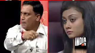 India TV debate on A P Singh's remark over pre-marital sex-1