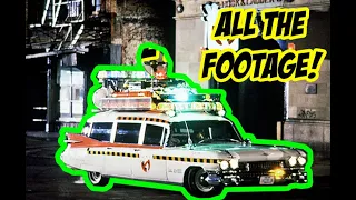 All the Ecto 1A footage from Ghostbusters II *PLUS DELETED DRIVING SCENE*