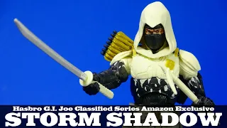 G.I. Joe Storm Shadow Arctic Mission Hasbro Classified Series Amazon Action Figure Review