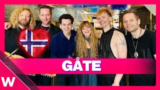 🇳🇴 Gåte (Norway 2024) - "Ulveham" interview | Eurovision 2024 Malmö