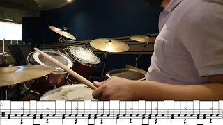 U2-With Or Without You(드럼 커버,드럼악보,Drum cover)