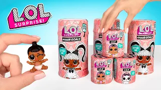 UNBOXING NEW LOL DOLL | Hairgoals Makeover Series with Real Hair + Little Lils!